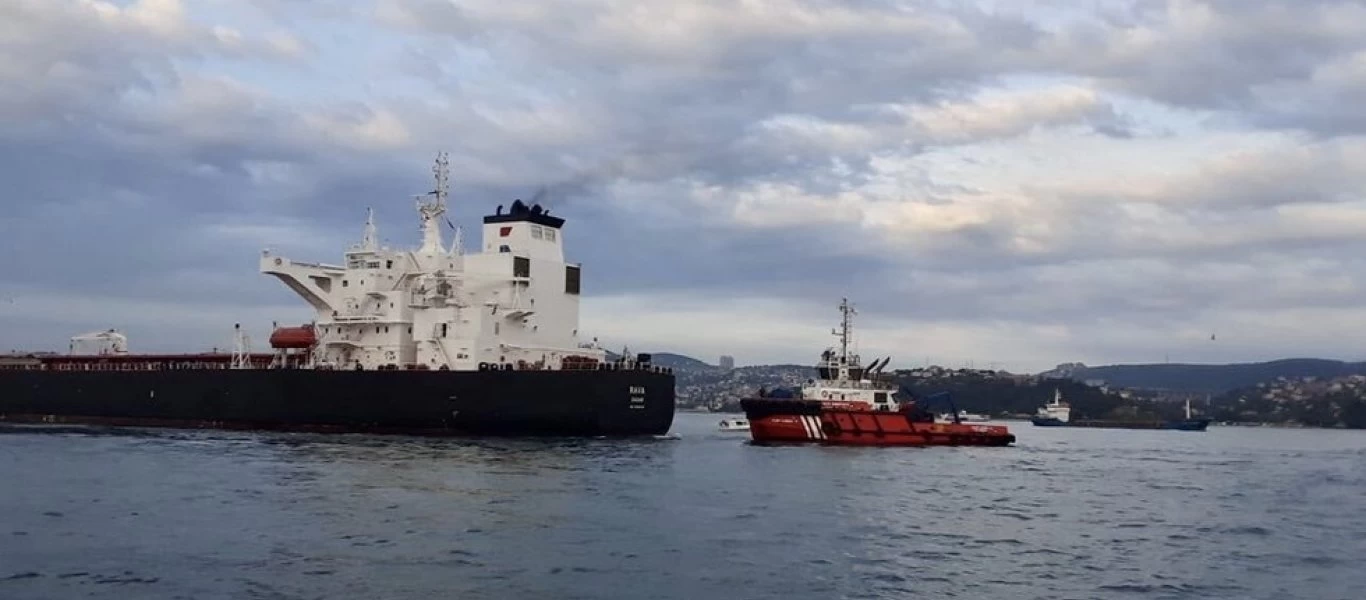 Τουρκία: Διακόπηκε η κίνηση των πλοίων στα στενά του Βοσπόρου - Tάνκερ έχασε το πηδάλιο του